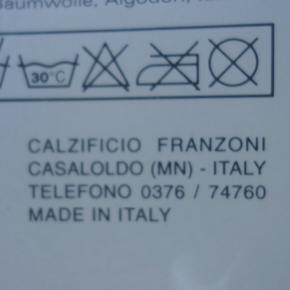 Franzoni Lycra 3D Velour 60 Den Size 1 Panna CreamColor Made in Italy Panty Hose - Picture 7 of 10